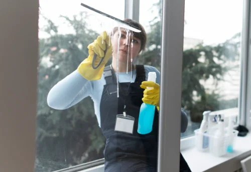 Nettoyage de vitres intérieures et extérieures à Fillières